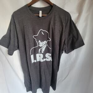 IRS records    t shirt size xl
